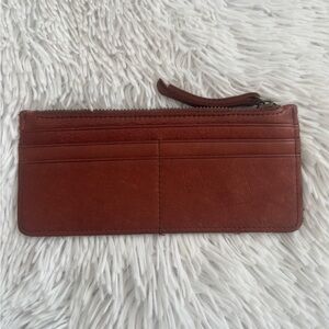 American leather company Brown Leather Card Holder